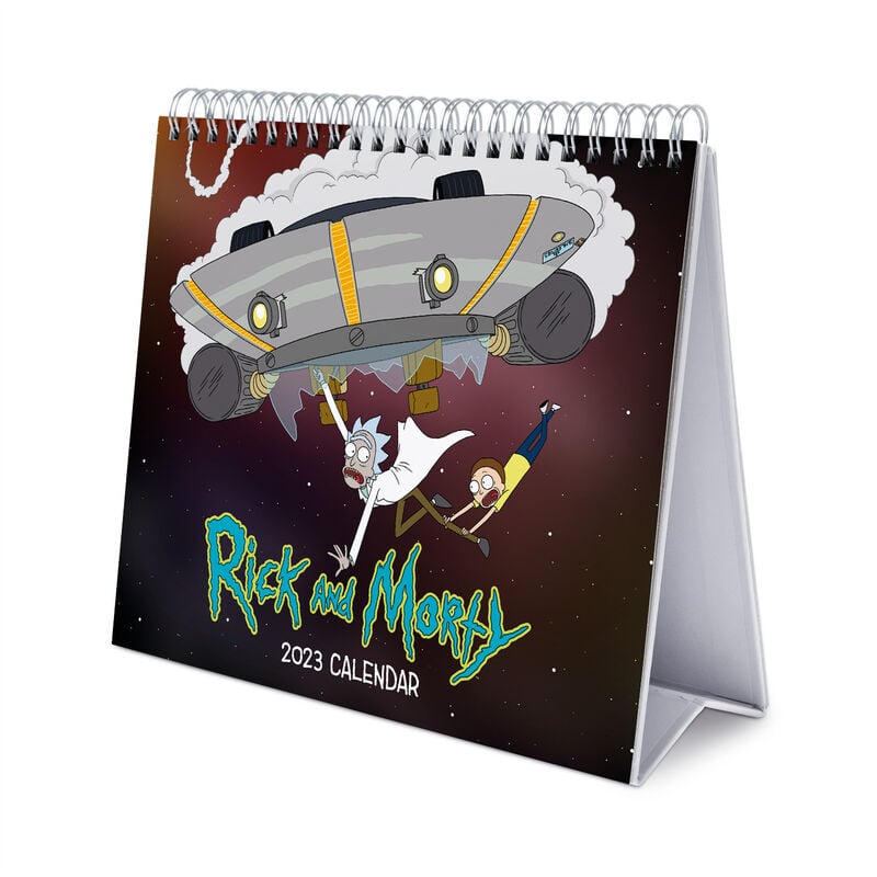 Grupo Erik Calendario escritorio deluxe rick y morty 2023 sobremesa con certificado fsc producto