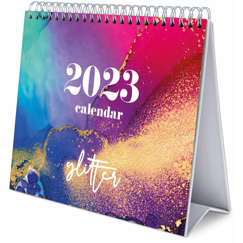 Calendario de escritorio deluxe 2023 glitter