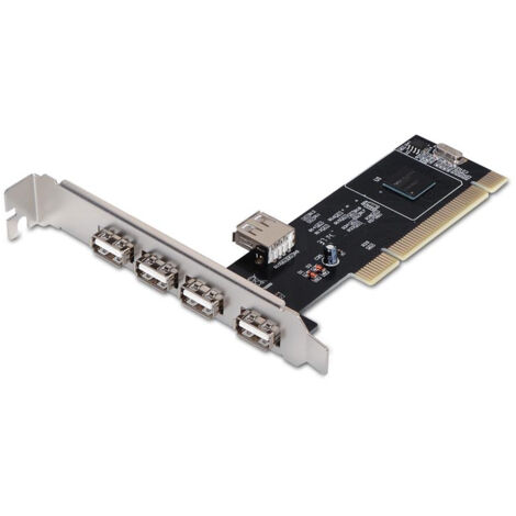 Tarjeta PCI USB 2.0 5 Puertos NANOCABLE (1/3)