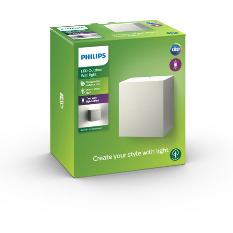 Philips Jardín y exterior Aplique mural Macaw 3,2 W