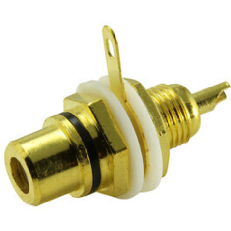 Base coaxial RCA hembra Electro DH Color Negro 10.581/N 8430552094523 (1/2)