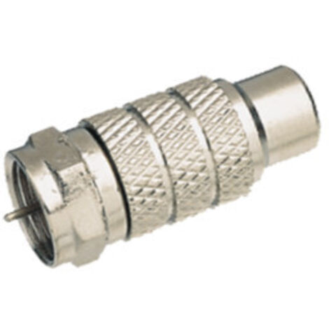 Adaptador F macho a RCA hembra 19.580 8430552058440 (1/2)
