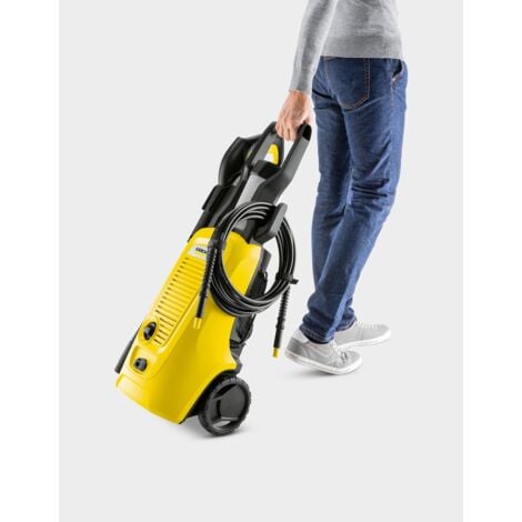 Kärcher Hidrolimpiadora K 4 Universal, Amarillo y Negro, Cable eléctrico, presión 130 Bar, caudal 420 l/h, Rendimiento por Superficie 30 m²/h