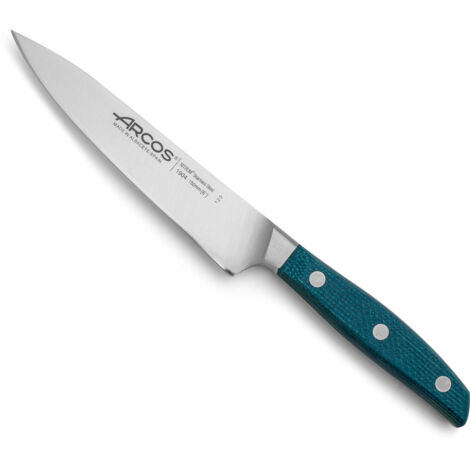 CUCHILLO COCINERO BROOKLYN - Cocinero de hoja ancha, filo liso, estable y fuerte. Cuchillo multiusos tanto para profesionales como para uso doméstico, que limpia, corta y pica verduras. (1/5)
