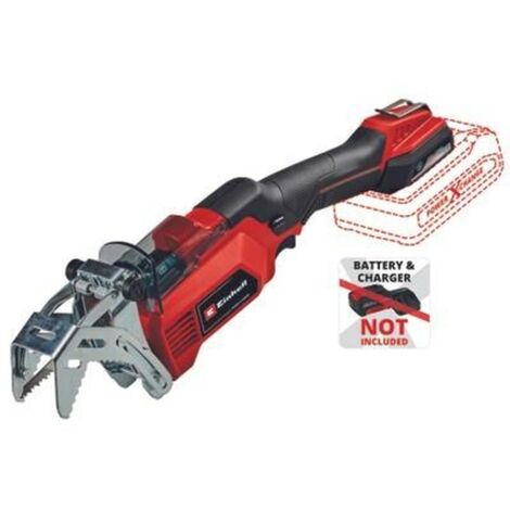 Einhell Motosierra de batería GE-GS 18/150 Li-Solo roja y negra (1/5)