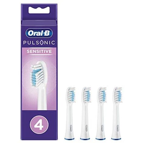 Oral-B Pulsonic - Juego de 4 cepillos de dientes sónicos (4 unidades)