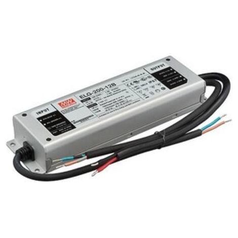 Fuente Alimentacion Leds 12vdc 192w 16a Ip67 Elg-200-12b