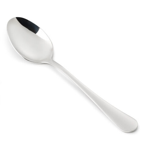 Cuchara para Servir Arcos Serie Lisboa - Cuchara Monoblock de una pieza en Acero Inoxidable 18/10 y 260 mm - Color Plata (Silver). (1/5)