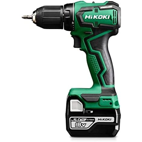 Hikoki DS18DDWPZ destornillador eléctrico y llave de impacto 1700 RPM Negro, Verde