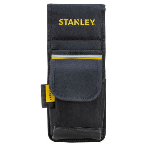 STANLEY 1-93-329 - Portaherramientas de Nylon para cinturón, Negro/ Amarillo