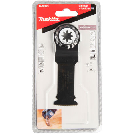 Hoja Starlock MAX 32mm Hoja De Inmersión Makita B-66450 Starlock MAX