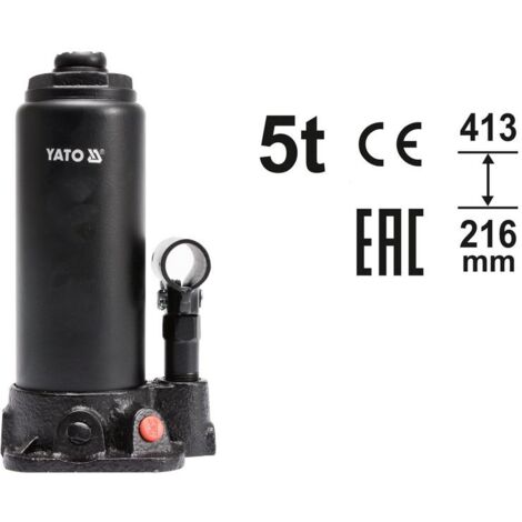 Yato YT-17002 gato hidráulico y caballete para vehículo