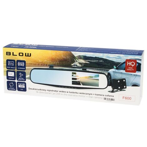 BLOW 78-528 Cámara de salpicadero Dash cam Cámara grabación coche Cámara para grabar desde el coche (1/4)
