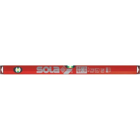 Sola 4000857286 - Nivel de burbuja (aluminio, 1800mm)