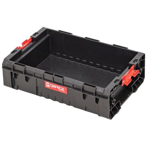 Qbrick Caja de herramientas sin tapa – 450 x 310 x 130 mm – Caja de herramientas abierta modular