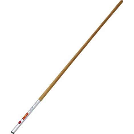 Mango de fresno Wolf Garten, modelo ZM 170, 170 cm, ideal para herramientas de jardín, resistente, duradero y ergonómico para un uso prolongado y cómodo.
