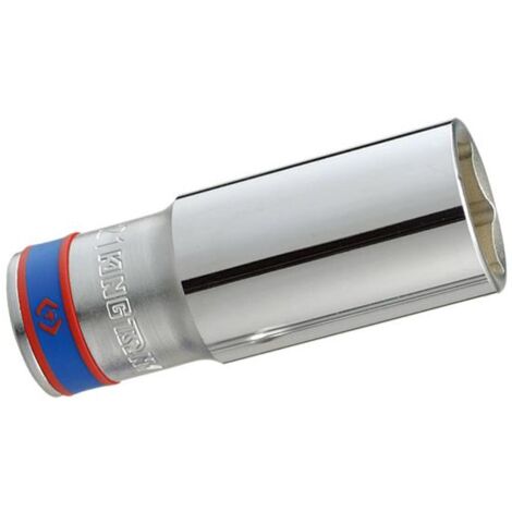 Tubo Profundo 17mm 3/4' | King Tony | Herramienta Profesional | Forjado En Caliente
