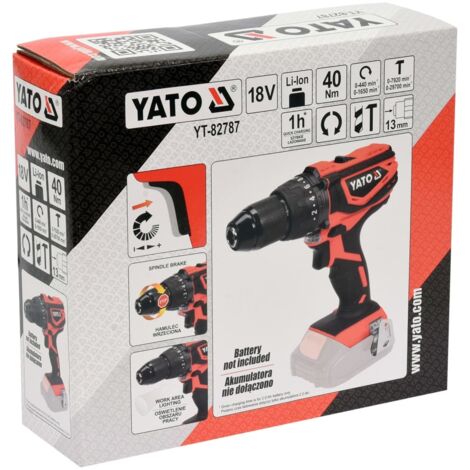 YATO YT-828079 1800Nm 1" Llave De Impacto Sin Escobillas