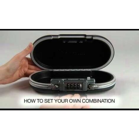 Master Lock Mini coffre nomade à combinaison P005CEURBLKHRO