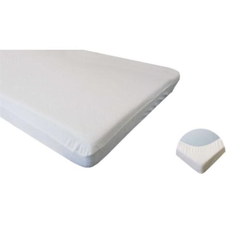 Protector Colchón 160x200 Protector De Colchón TODAY Essential Blanco Cama Doble 160 X 200 Cm Protector Colchón Impermeable