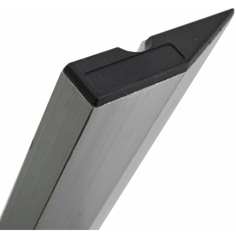 Regla De Yesero Stabila 07811 - Extensible Hasta 5 Metros, Perfil En H, Aluminio Resistente