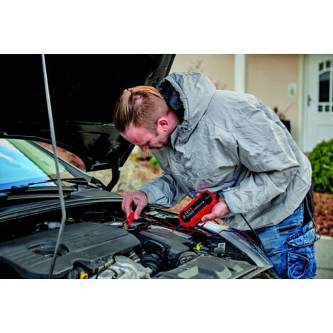 Einhell Un cargador de baterías CE-BC 2 M (cargador de baterías inteligente con control por microprocesador para los más distintos tipos de baterías, corriente de carga máx. 2 amperio)