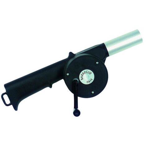Soplador para barbacoa MG226, Mastergrill, ventilador con carrete, alta potencia, ideal para encender carbón, color negro