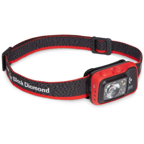Black Diamond Spot 400 Negro, Rojo Linterna con cinta para cabeza LED