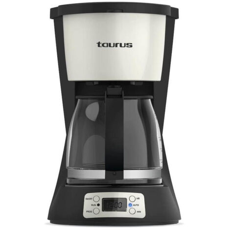 Cafetera de Goteo Automática TAURUS DC1000XD   920629000, Negra