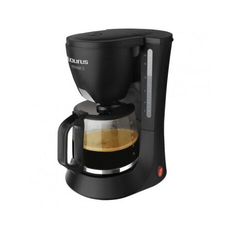 Taurus Cafetera Goteo Verona 12, 680 W, 1.2 litros, plástico, Color Negro