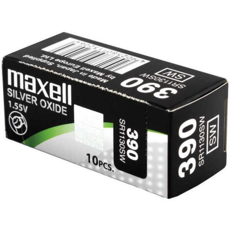 Pila Reloj 390 Maxell Oxido Plata Sr1130sw 390/maxell