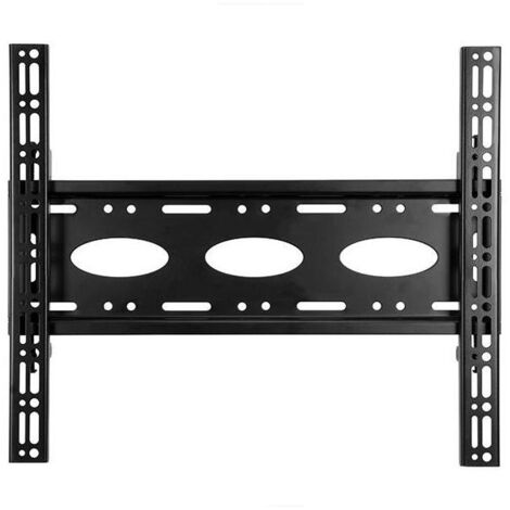 B-Tech BT8441/B Soporte de Pared Fijo Universal para Pantalla Plana con Ajuste Lateral, Adecuado para Pantallas Medianas a Grandes de hasta 80 kg, Collar Compatible con Montaje en Poste (VESA 400), (1/3)