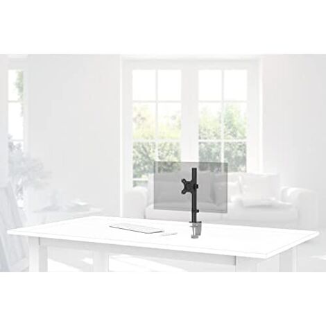 Soporte De Mesa Para Monitor - 2 Brazos, Giratorio E Inclinable, Para Pantallas 13-32"
