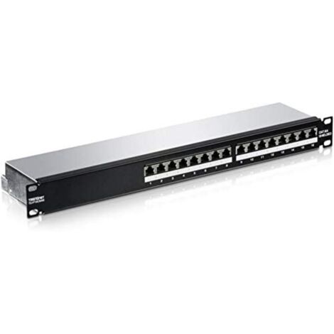 Patch Panel 16 Puertos UTP Categoría 6 Trendnet TC-P16C6AS (1/5)