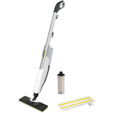 NEW KARCHER SC 2 Upright Easy Fix - Balai vapeur - Élimine jusqu'a 99,999 % des virus et 99,9 % des bactéries