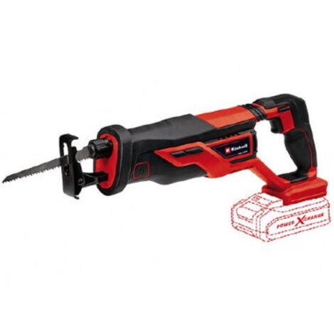 Einhell Sierra universal con batería TE-AP 18/26 Li-Solo Power X-Change (18V, 26 mm altura de carrera, 18 cm profundidad de corte en madera, incl. hoja de sierra, alcance sin batería ni cargador)