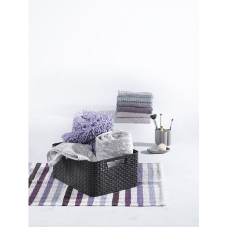 CURVER Koš na prádlo 00709-885 RATTAN 40l krémový