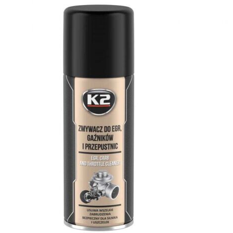 K2 Limpiador de Carburadores - Aditivo para Limpiar Válvula EGR Mariposas Inyectores - Limpia Carburador - Limpieza Interior y Exterior - Ideal para Motores de 4 y 2 Tiempos - 400 ml (1/4)
