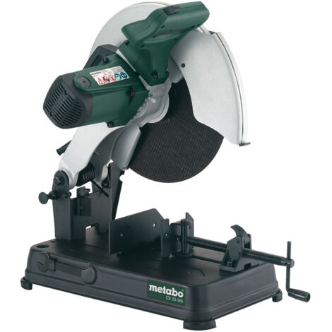 Metabo tronzadora metal CS 22-355 potente y versátil para cortar perfiles, tubos, varillas de acero y metales no ferrosos, cable 4m
