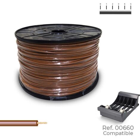 Cable Eléctrico Unifilar Sediles Marrón 400 m h07z1-k Bobina - Marca: Sediles - EAN: 8435734704115 (1/2)