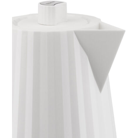 Alessi Plissé MDL06/1 B Bouilloire Électrique Design Noir - 1L 2400W