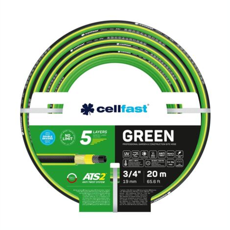 Cellfast Tubo da giardino IDEAL, intrecciata a croce durevole