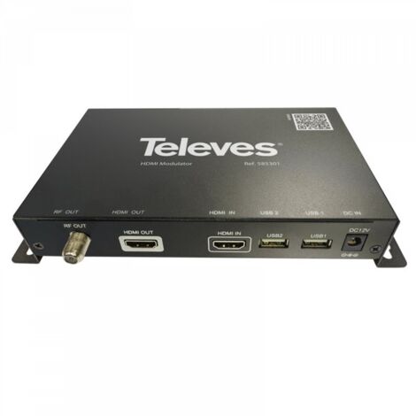 Modulador Tv Tdt Dvb-t Hd Hdmi Televes 585301 (1/2)