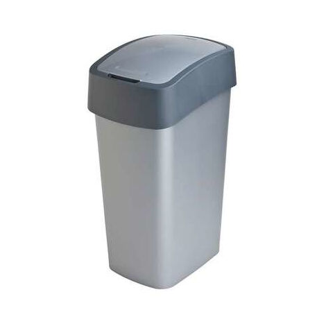 Brabantia Touch Bin Pattumiera In Acciaio, Coperchio Nero Opaco, 60 L Apertura Soft Touch Matt Black 402562 31213143