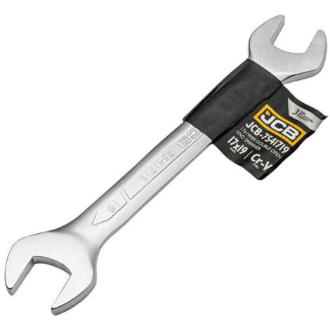 JCB Llave combinada de 17 x 19 mm (1/2)