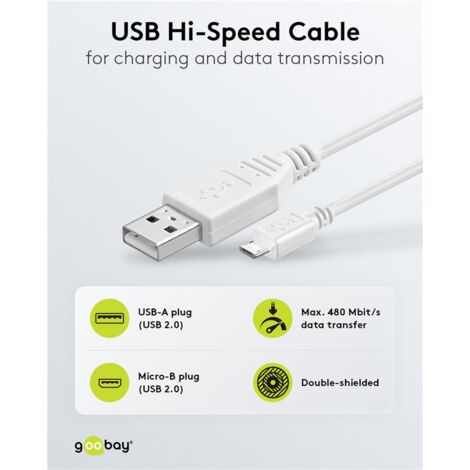 Goobay 62334 Cavo Micro USB di Ricarica E
