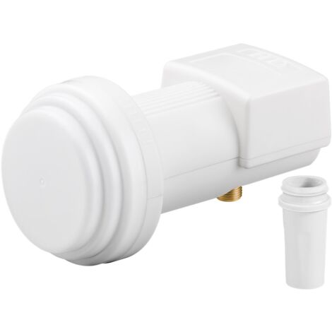 Goobay 67269 convertidor low noise block (lnb) Gris, Blanco