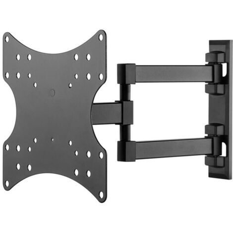 Fullmotion - Soporte De Pared Profesional Para TV (48.0 In, 48 Pulgadas, 3 Brazos, 200), Color Negro