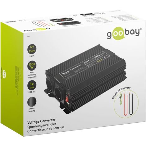 Newell voltage converter with modified sine wave – 12 V / 230 V, 1000 W. | - B2B only