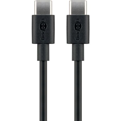 Goobay Cable USB-C 3.1 A USB B Macho/Macho 1m Negro